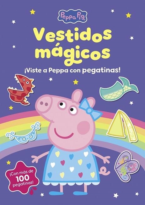 PEPPA PIG. CUADERNO DE ACTIVIDADES - LOS VESTIDOS MÁGICOS. CUADERNO DE PEGATINAS | 9788448873424 | HASBRO | Llibreria L'Altell - Llibreria Online de Banyoles | Comprar llibres en català i castellà online - Llibreria de Girona