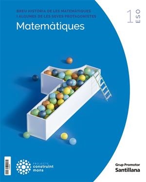 MATEMATIQUES 1 SEC CONSTRUINT MONS | 9788413150468 | VARIOS AUTORES | Llibreria Online de Banyoles | Comprar llibres en català i castellà online