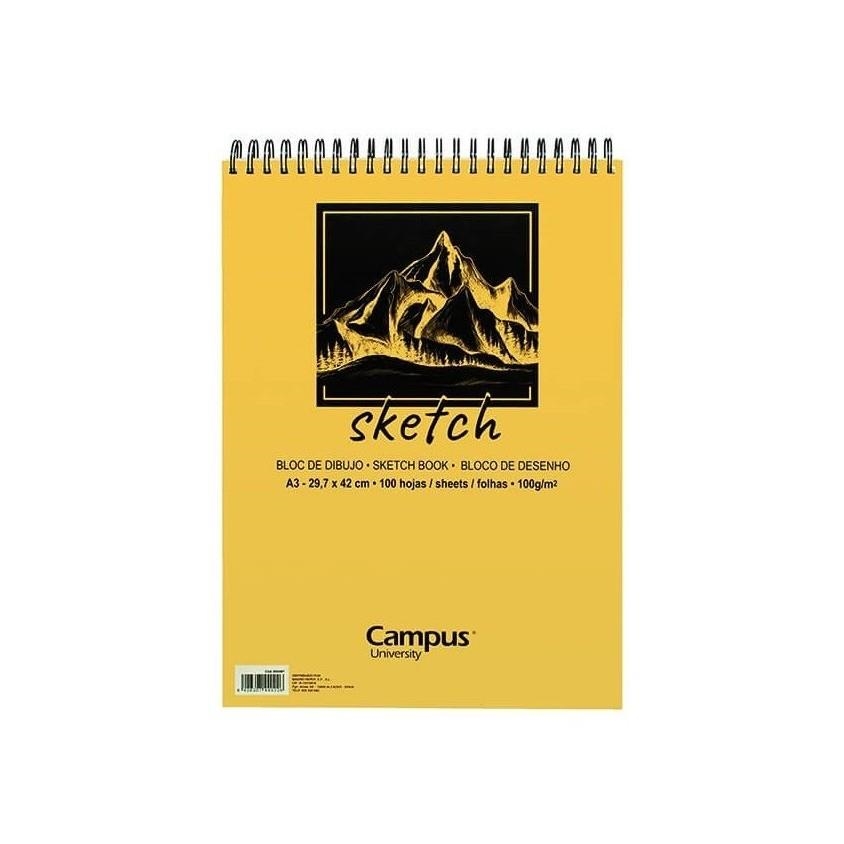 BLOC ESBOS CAMPUS A3 100 FULLES 100G | 8426307440226 | Llibreria Online de Banyoles | Comprar llibres en català i castellà online