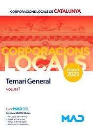 CORPORACIONS LOCALS DE CATALUNYA. TEMARI GENERAL VOLUM 1 | 9791370282332 | AAVV | Llibreria Online de Banyoles | Comprar llibres en català i castellà online