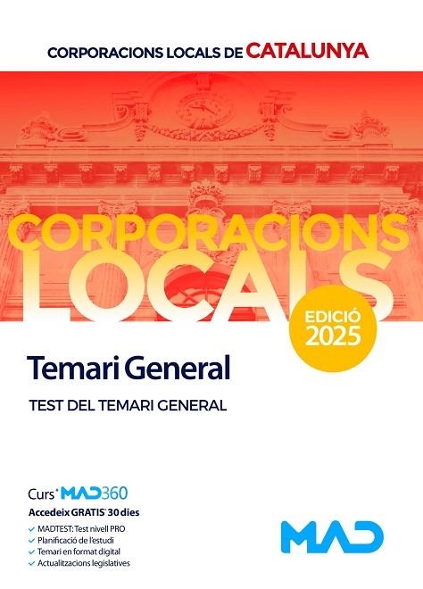 CORPORACIONS LOCALS DE CATALUNYA. TEST DEL TEMARI GENERAL | 9791370282363 | ROJO FRANCO, ENCARNA/RIERA ROCA, MAGALÍ | Llibreria Online de Banyoles | Comprar llibres en català i castellà online