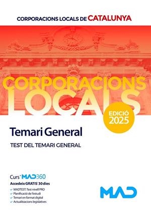 CORPORACIONS LOCALS DE CATALUNYA. TEST DEL TEMARI GENERAL | 9791370282363 | ROJO FRANCO, ENCARNA/RIERA ROCA, MAGALÍ | Llibreria Online de Banyoles | Comprar llibres en català i castellà online