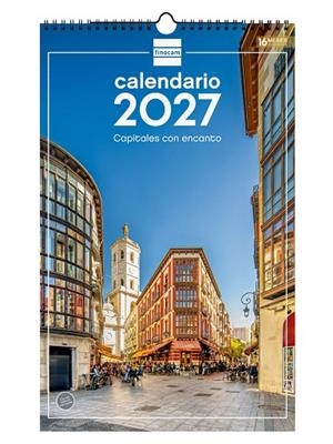CALENDARI PARET ESPIRAL 25X40 2027 CAPITALS AMB ENCANT (CATALÀ) | 8422952424307 | Llibreria Online de Banyoles | Comprar llibres en català i castellà online
