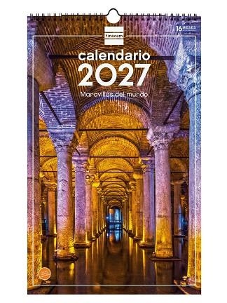 CALENDARI PARET ESPIRAL 25X40 2027 MERAVELLES DEL MÓN (CATALÀ) | 8422952424321 | Llibreria Online de Banyoles | Comprar llibres en català i castellà online