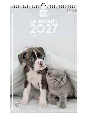 CALENDARI PARET ESPIRAL 25X40 2027 GOSSOS I GATS (CATALÀ) | 8422952424345 | Llibreria Online de Banyoles | Comprar llibres en català i castellà online