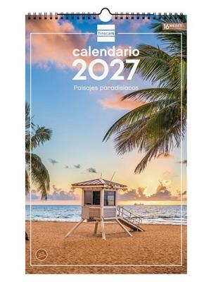 CALENDARI PARET ESPIRAL 25X40 2027 PAISATGES PARADISÍACS (CATALÀ) | 8422952424338 | Llibreria Online de Banyoles | Comprar llibres en català i castellà online