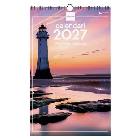 CALENDARI PARET ESPIRAL 25X40 2027 VESPRADES MÀGIQUES (CATALÀ) | 8422952424284 | Llibreria Online de Banyoles | Comprar llibres en català i castellà online