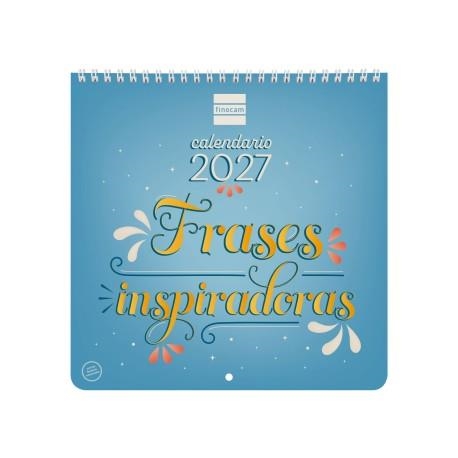 CALENDARI PARET 21X21 2027 FRASES INSPIRADORES (CATALÀ) | 8422952429586 | Llibreria Online de Banyoles | Comprar llibres en català i castellà online