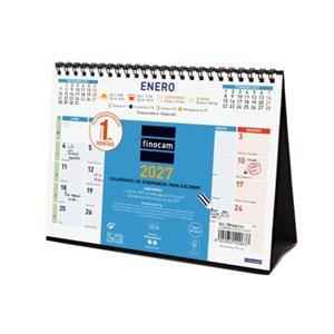 CALENDARI SOBRETAULA COLOR 2027 21X15 (CATALÀ) | 8422952420620 | Llibreria Online de Banyoles | Comprar llibres en català i castellà online