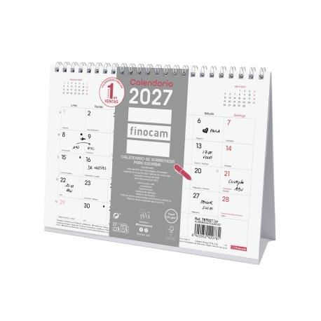 CALENDARI SOBRETAULA 2027 CHIC BLANC | 8422952420712 | Llibreria Online de Banyoles | Comprar llibres en català i castellà online