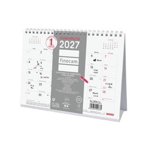CALENDARI SOBRETAULA 2027 CHIC BLANC | 8422952420712 | Llibreria Online de Banyoles | Comprar llibres en català i castellà online