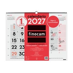 CALENDARI PARET NÚMEROS GRANS 30X30 2027 (CATALÀ) | 8422952420927 | Llibreria Online de Banyoles | Comprar llibres en català i castellà online