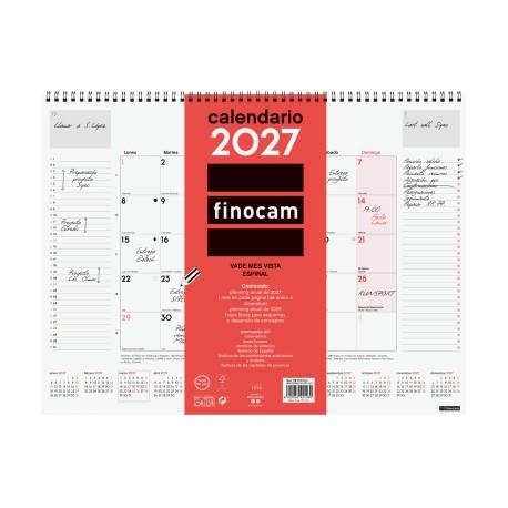 CALENDARI ESPIRAL PARET 2027 42X31 (CATALÀ) | 8422952421009 | Llibreria Online de Banyoles | Comprar llibres en català i castellà online