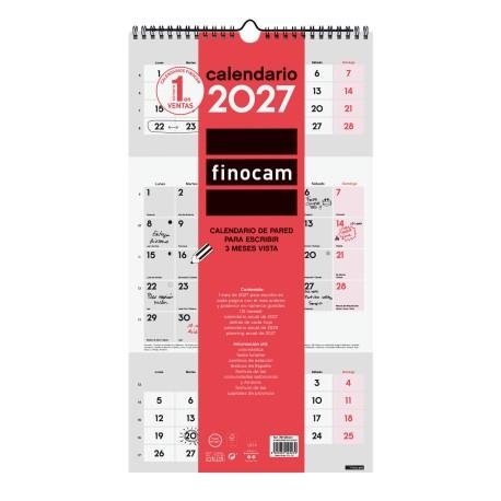 CALENDARI PARET 3 MESOS VISTA 2027 (CATALÀ) | 8422952424222 | Llibreria Online de Banyoles | Comprar llibres en català i castellà online