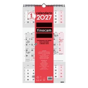 CALENDARI PARET 3 MESOS VISTA 2027 (CATALÀ) | 8422952424222 | Llibreria Online de Banyoles | Comprar llibres en català i castellà online