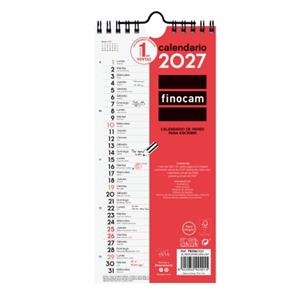 CALENDARI PARET 2027 LLARG L (CATALÀ) | 8422952424253 | Llibreria Online de Banyoles | Comprar llibres en català i castellà online