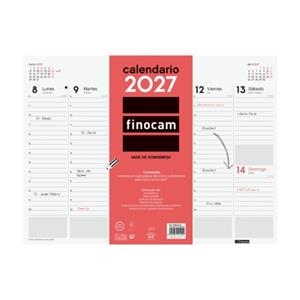 CALENDARI ENCOLAT SETMANA VISTA 42X31 2027 (CATALÀ) | 8422952421023 | Llibreria Online de Banyoles | Comprar llibres en català i castellà online
