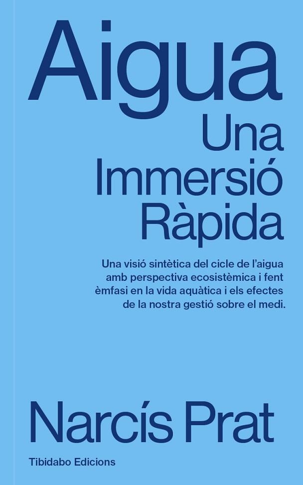 AIGUA | 9791387633134 | PRAT, NARCÍS | Llibreria Online de Banyoles | Comprar llibres en català i castellà online