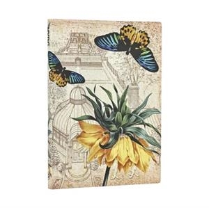 QUADERN TAPA TOVA EN BLANC MIDI PAPERBLANKS FRITIL·LÀRIA GROGA | 9780349724003 | PAPERBLANKS | Llibreria L'Altell - Llibreria Online de Banyoles | Comprar llibres en català i castellà online - Llibreria de Girona