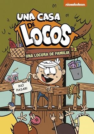 UNA CASA DE LOCOS. CÓMIC 4 - UNA LOCURA DE FAMILIA | 9788448853181 | NICKELODEON | Llibreria Online de Banyoles | Comprar llibres en català i castellà online