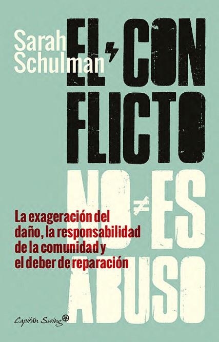EL CONFLICTO NO ES ABUSO | 9791399230048 | SCHULMAN, SARAH/DEL VALLE RÍOS, DIEGO | Llibreria Online de Banyoles | Comprar llibres en català i castellà online
