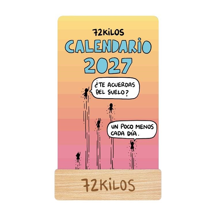 CALENDARIO MESA DE TARJETAS 2027 - 72 KILOS | 9788419434456 | ALONSO, ÓSCAR | Llibreria Online de Banyoles | Comprar llibres en català i castellà online