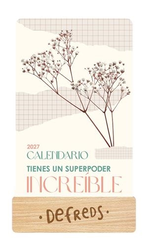CALENDARIO MESA DE TARJETAS 2027 - DEFREDS | 9788419434463 | DEFREDS | Llibreria Online de Banyoles | Comprar llibres en català i castellà online