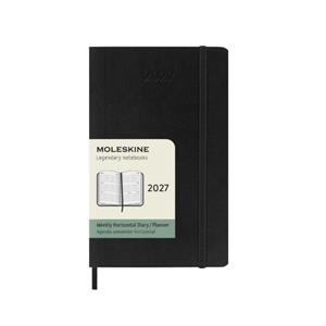 AGENDA MOLESKINE 2027 SETMANAL HORITZONTAL P TAPA TOVA NEGRA | 8056999279684 | MOLESKINE | Llibreria Online de Banyoles | Comprar llibres en català i castellà online