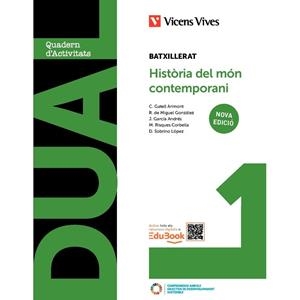 DUAL 1. HISTÒRIA DEL MÓN CONTEMPORANI. LLIBRE CONSULTA I QUADERN. NOVA EDICIÓ | 9788410965133 | GATELL ARIMONT, CRISTINA/R. DE MIGUEL/J. GARCÍA/RISQUES CORBELLA, MANEL/D. SOBRINO | Llibreria Online de Banyoles | Comprar llibres en català i castellà online