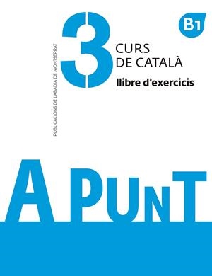 A PUNT. CURS DE CATALÀ. LLIBRE D'EXERCICIS, 3 | 9788491910121 | VILAGRASA GRANDIA, ALBERT | Llibreria Online de Banyoles | Comprar llibres en català i castellà online