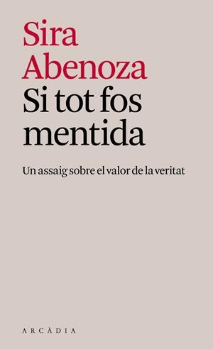 SI TOT FOS MENTIDA | 9791399136968 | ABENOZA GONZÁLEZ, SIRA | Llibreria L'Altell - Llibreria Online de Banyoles | Comprar llibres en català i castellà online - Llibreria de Girona
