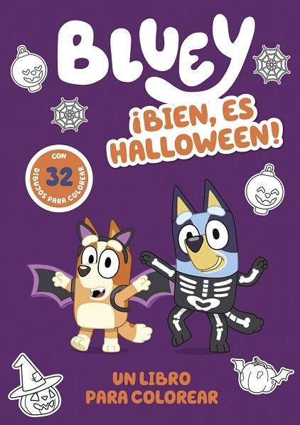 BLUEY. ACTIVIDADES - ¡BIEN, ES HALLOWEEN! UN LIBRO PARA COLOREAR TERRORÍFICAMENT | 9788448874773 | BLUEY | Llibreria Online de Banyoles | Comprar llibres en català i castellà online