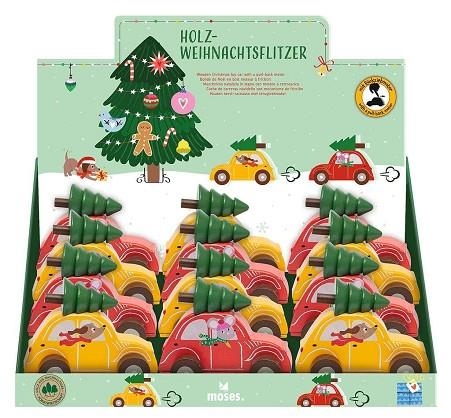 COTXE DE CARRERES DE FUSTA DE NADAL MOSES | 4033477167477 | MOSES | Llibreria L'Altell - Llibreria Online de Banyoles | Comprar llibres en català i castellà online - Llibreria de Girona