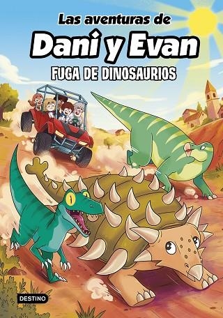 FUGA DE DINOSAURIOS | 9788408326304 | LAS AVENTURAS DE DANI Y EVAN | Llibreria Online de Banyoles | Comprar llibres en català i castellà online