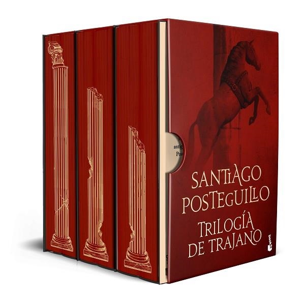 ESTUCHE TRILOGÍA DE TRAJANO. EDICIÓN ESPECIAL CON CANTOS DECORADOS | 9788408327547 | POSTEGUILLO, SANTIAGO | Llibreria Online de Banyoles | Comprar llibres en català i castellà online