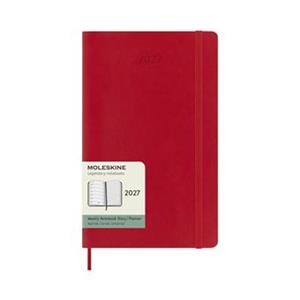 AGENDA 2027 12 SETMANA VISTA MOLESKINE TAPA TOVA VERMELLA | 8056999279554 | MOLESKINE | Llibreria Online de Banyoles | Comprar llibres en català i castellà online