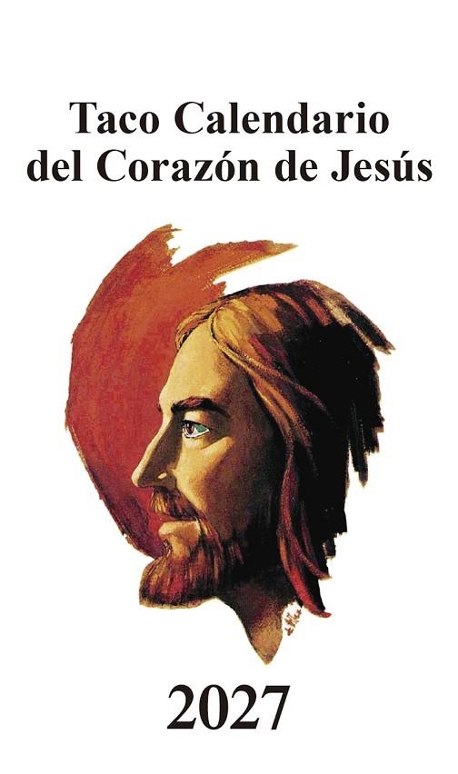 TACO CALENDARIO DEL CORAZÓN DE JESÚS - CLÁSICO - 2027 | 9788427150553 | GRUPO DE COMUNICACIÓN LOYOLA | Llibreria L'Altell - Llibreria Online de Banyoles | Comprar llibres en català i castellà online - Llibreria de Girona
