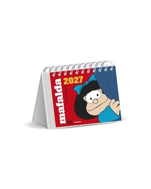 MAFALDA 2027 CALENDARIO DE ESCRITORIO ROJO SIN CAJA | 9786316693891 | QUINO | Llibreria L'Altell - Llibreria Online de Banyoles | Comprar llibres en català i castellà online - Llibreria de Girona