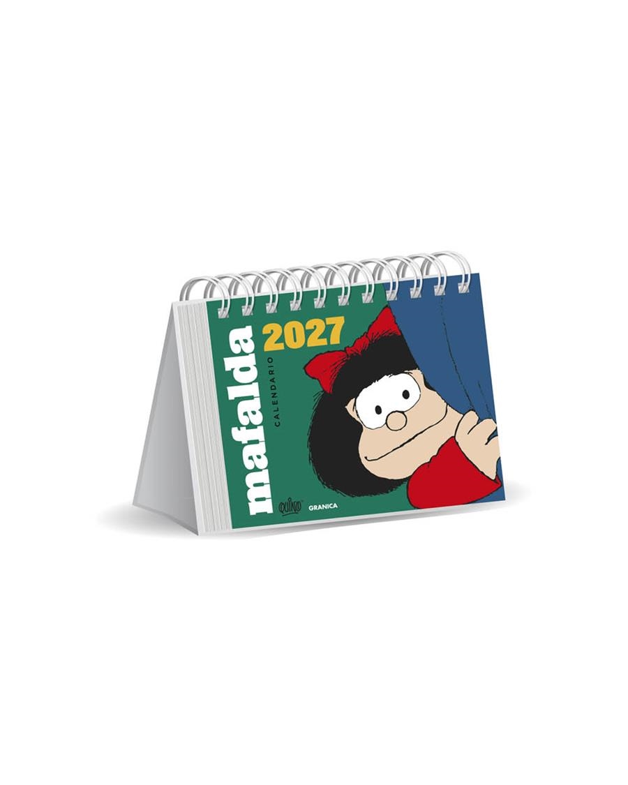 MAFALDA 2027 CALENDARIO DE ESCRITORIO VERDE SIN CAJA | 9786316693907 | QUINO | Llibreria Online de Banyoles | Comprar llibres en català i castellà online