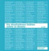 LOS DISEÑADORES HABLAN SOBRE EL DISEÑO | 9788480767255 | CONRAN, TERENCE/FRASER, MAX | Llibreria Online de Banyoles | Comprar llibres en català i castellà online