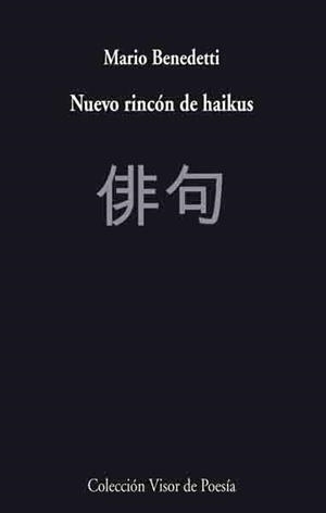 NUEVO RINCON DE HAIKUS V-674 | 9788475220376 | BENEDETTI, MARIO | Llibreria L'Altell - Llibreria Online de Banyoles | Comprar llibres en català i castellà online - Llibreria de Girona