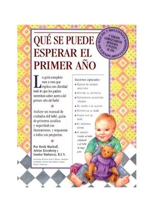 QUE SE PUEDE ESPERAR EL PRIMER AÑO | 9788497990431 | HATHAWAY, SANDEE E./EISENBERG, ARLENE/MURKOFF, HEI | Llibreria L'Altell - Llibreria Online de Banyoles | Comprar llibres en català i castellà online - Llibreria de Girona