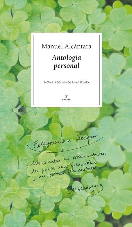 ANTOLOGIA PERSONAL ( MANUEL ALCANTARA ) | 9788496968868 | ALCANTARA, MANUEL | Llibreria Online de Banyoles | Comprar llibres en català i castellà online
