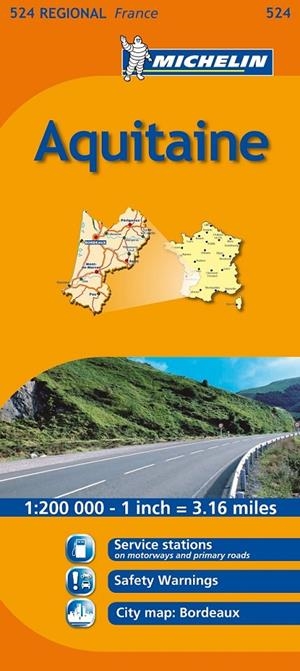MAPA AQUITAINE 524 REGIONAL FRANCE | 9782067135321 | * | Llibreria L'Altell - Llibreria Online de Banyoles | Comprar llibres en català i castellà online - Llibreria de Girona