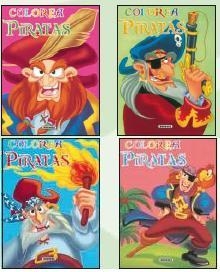 COLOREA PIRATAS | 9788430568116 | SUSAETA, EQUIPO | Llibreria Online de Banyoles | Comprar llibres en català i castellà online