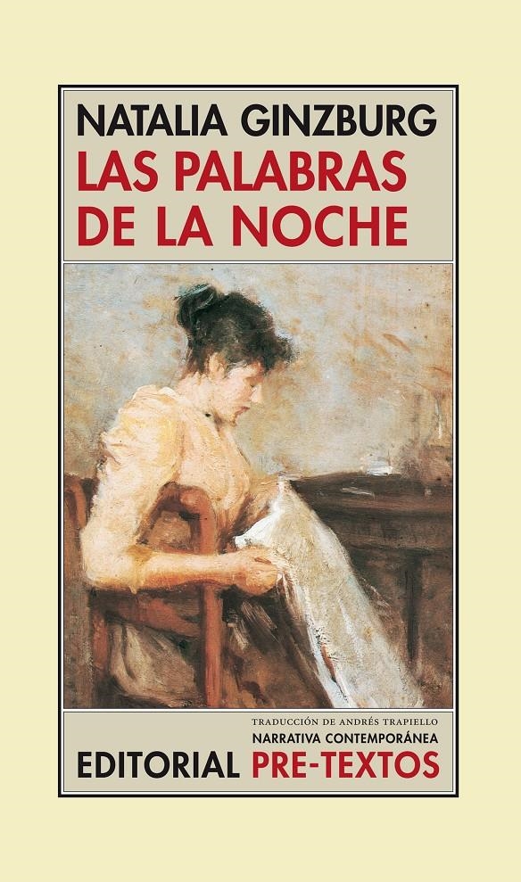 PALABRAS DE LA NOCHE, LAS | 9788481913996 | GINZBURG, NATALIA | Llibreria L'Altell - Llibreria Online de Banyoles | Comprar llibres en català i castellà online - Llibreria de Girona
