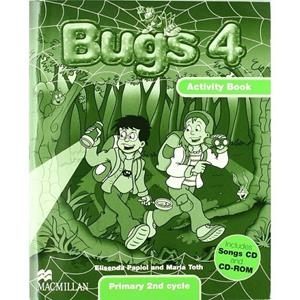 BUGS 4 ACTIVITY PACK (BOOK+SONGSCD+CDROM) | 9780230533622 | PAPIOL, ELISENDA | Llibreria L'Altell - Llibreria Online de Banyoles | Comprar llibres en català i castellà online - Llibreria de Girona