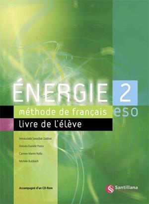 ENERGIE 2 ELEVE + ELEVE CD ROM | 9788429446555 | MARTIN NOLLA, CARMEN/BUTZBACH WILLIOT, MICHELE/PASTOR, DOLORES-DANIELE/SARACIBAR ZALDIBAR, INMACULAD | Llibreria L'Altell - Llibreria Online de Banyoles | Comprar llibres en català i castellà online - Llibreria de Girona