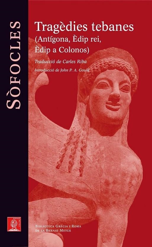 TRAGEDIES TEBANES | 9788429763331 | SOFOCLES | Llibreria L'Altell - Llibreria Online de Banyoles | Comprar llibres en català i castellà online - Llibreria de Girona