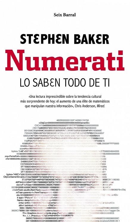 NUMERATI,LO SABEN TODO DE TI | 9788432231957 | BAKER,STEPHEN | Llibreria L'Altell - Llibreria Online de Banyoles | Comprar llibres en català i castellà online - Llibreria de Girona
